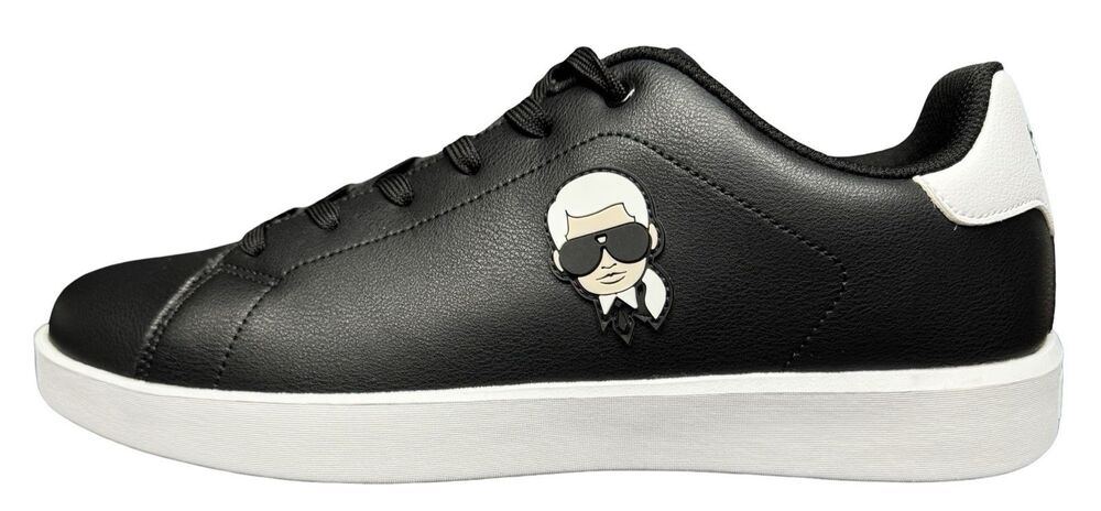 Karl Lagerfeld Paris Cyro Mens Size 13 M Sneakers Shoes Fashion Faux Leather New